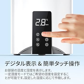超音波加湿器 3段階ミスト調節 抗菌カートリッジ搭載 Amazon.co.jp: Pro Breeze 加湿器 上から給水 加湿器 卓上 3.5L